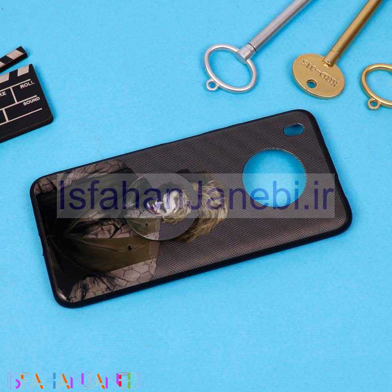 اصفهان جانبی-قاب فانتزی برجسته + پاپ سوکت طرح Joker هواوی Y9a سری D