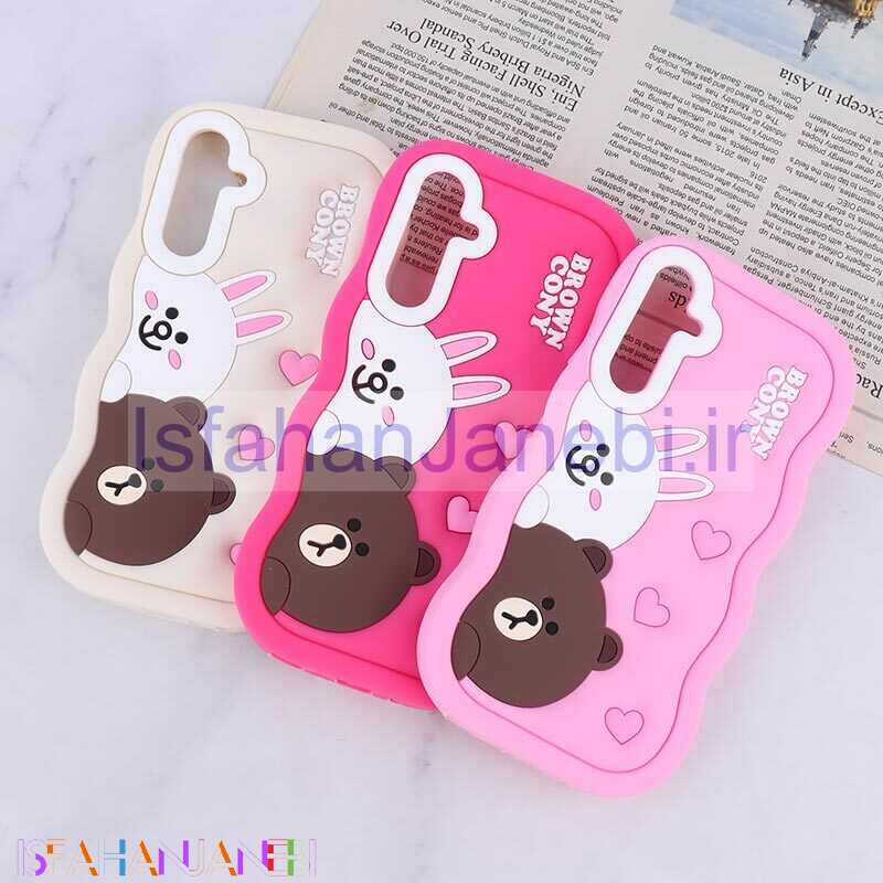 اصفهان جانبی-قاب سیلیکونی موج دار سامسونگ Galaxy A25 خرسی