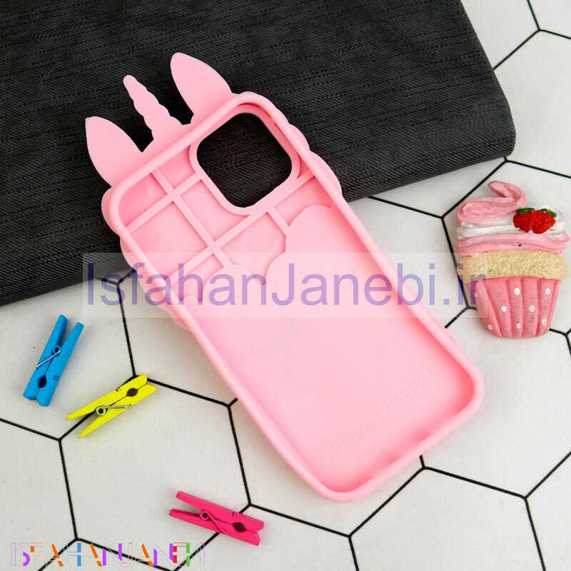 اصفهان جانبی-قاب سیلیکونی آکواریومی یونیکورن iPhone 12 Pro