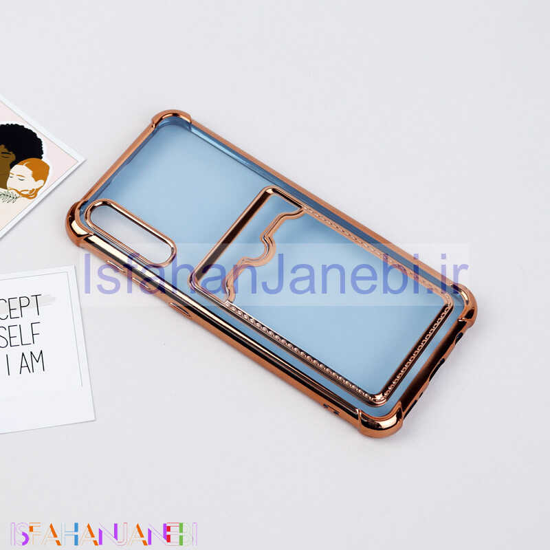 اصفهان جانبی-قاب شفاف جاکارتی دار Samsung Galaxy A50