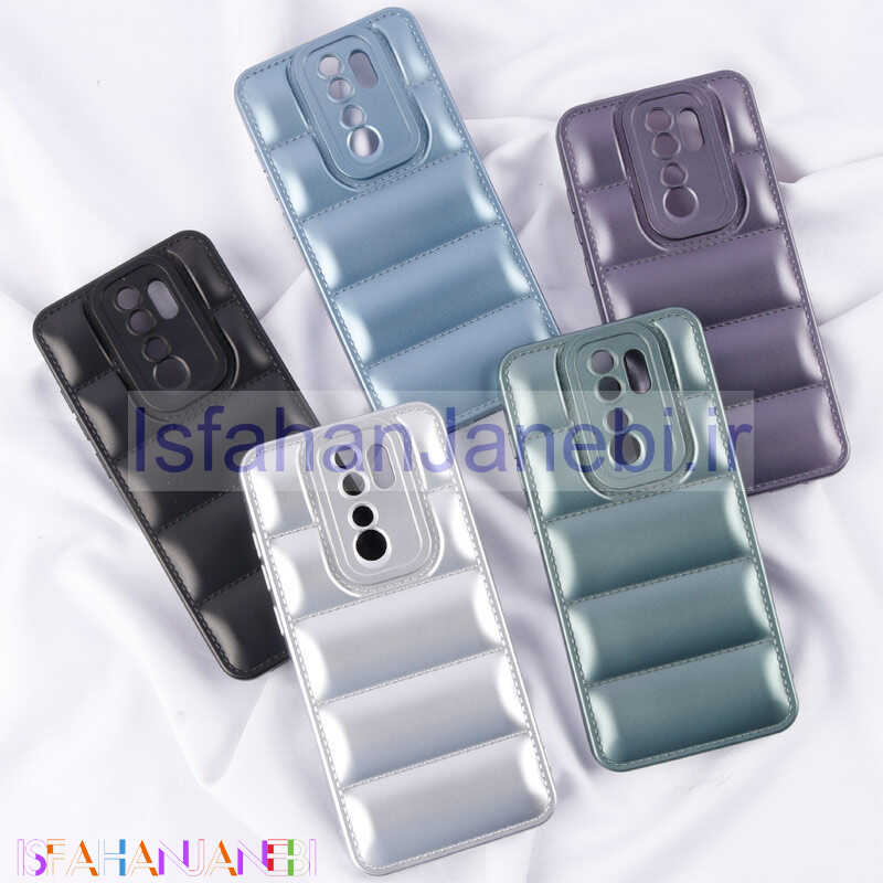 اصفهان جانبی-قاب پافر ژله ای براق محافظ لنزدار Xiaomi Redmi Note 8 Pro
