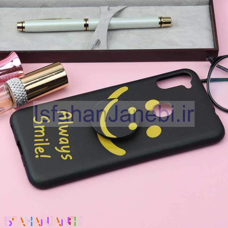 اصفهان جانبی-قاب فانتزی برجسته + پاپ سوکت کد14 سامسونگ A11 / M11