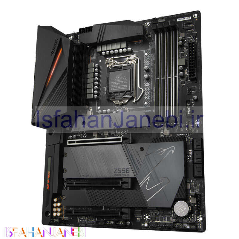 اصفهان جانبی-مادربرد گیگابایت AORUS Pro Z590 AX rev. 1.0 DDR4