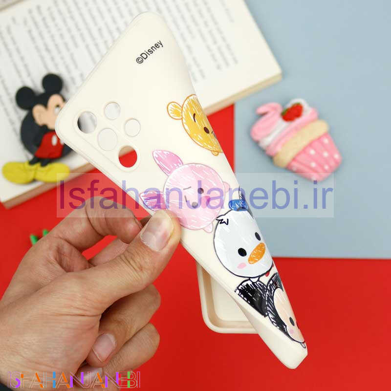 اصفهان جانبی-قاب سیلیکونی سفید محافظ لنزدار طرح دیزنی دخترانه Samsung Galaxy A32 4G