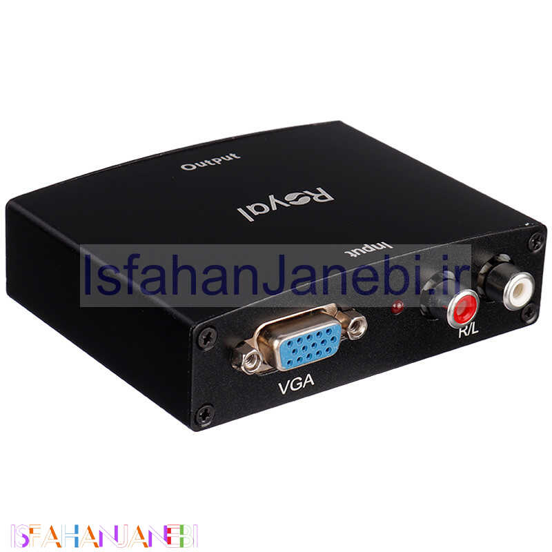 اصفهان جانبی-تبدیل Royal VGA / Audio To HDMI