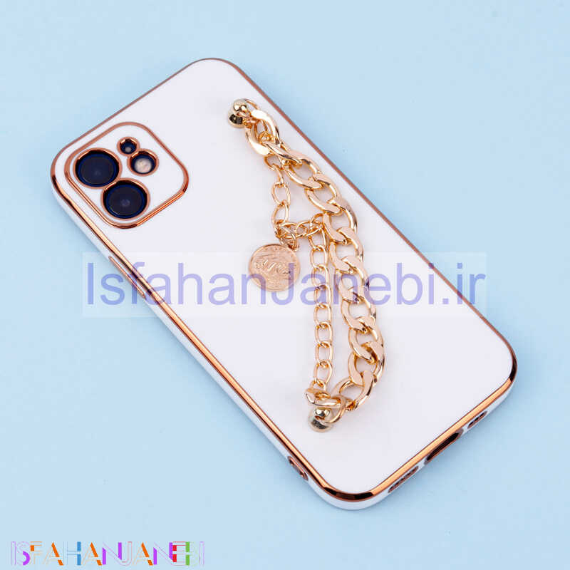 اصفهان جانبی-قاب My Case محافظ لنزدار + آویز دستی کارتیر iPhone 12