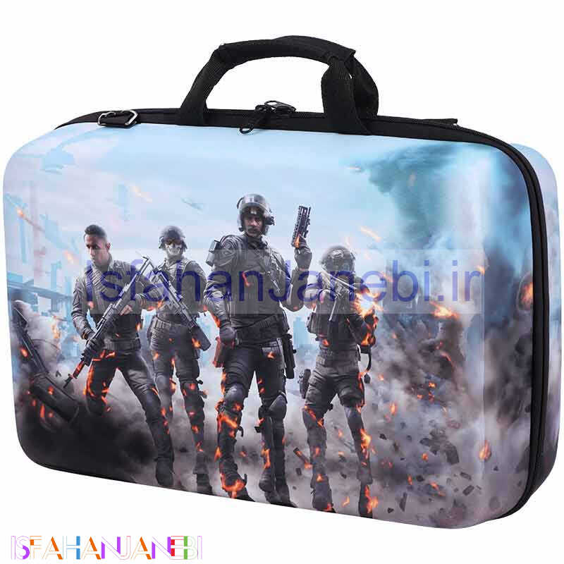 اصفهان جانبی-کیف کنسول بازی PS5 Slim طرح Call Of Duty