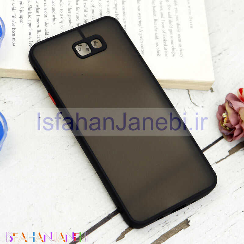 اصفهان جانبی-قاب PC مات محافظ لنز دار Samsung Galaxy J7 Prime