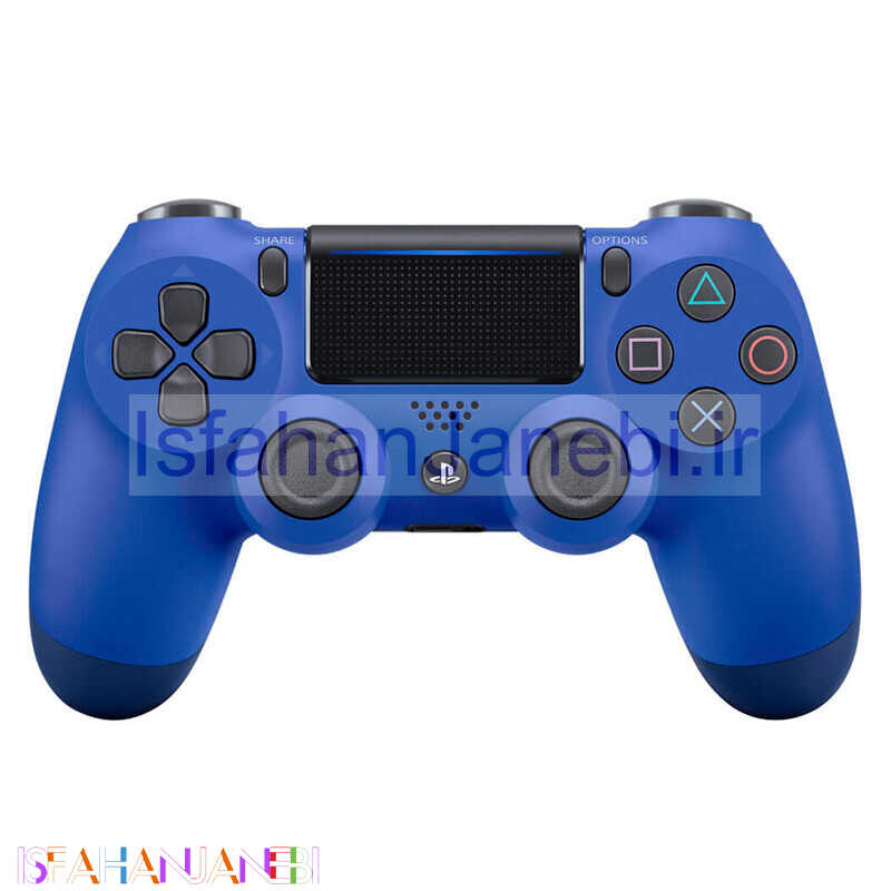 اصفهان جانبی-دسته بازی بی سیم SONY PlayStation 4 DualShock 4 High Copy آبی کاربنی کد 2