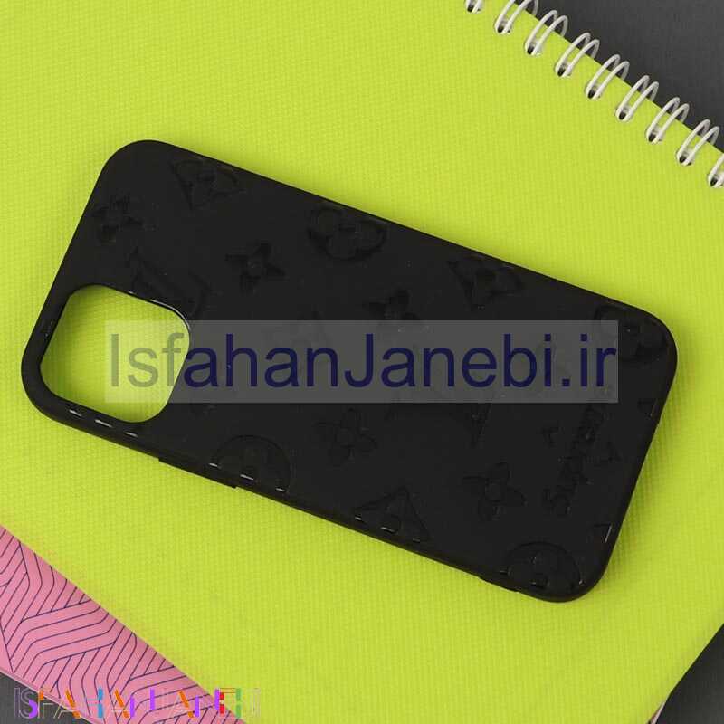 اصفهان جانبی-قاب طرحدار مشکی LV آیفون iPhone 12 Mini