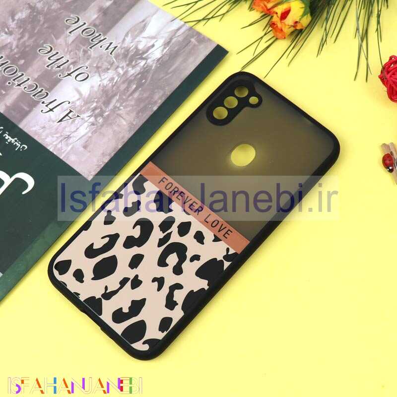 اصفهان جانبی-قاب PC مات محافظ لنزدار طرحدار پلنگی Samsung A11