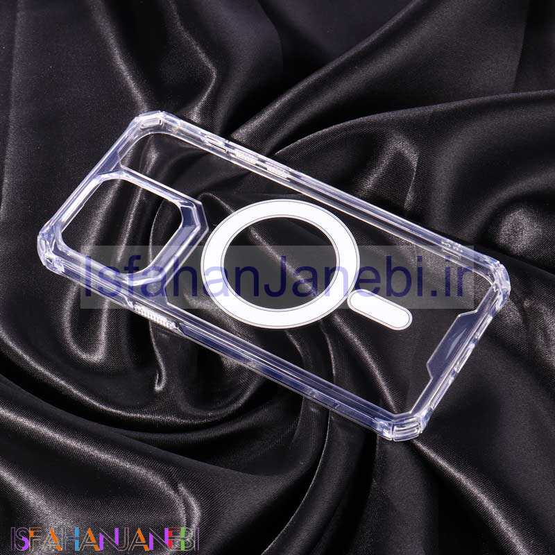 اصفهان جانبی-قاب ضد ضربه شفاف Q.Series مگ سیف iPhone 14 Pro Max