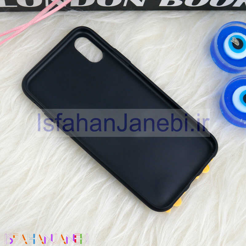 اصفهان جانبی-قاب سیلیکونی اردک زرد iPhone X/XS