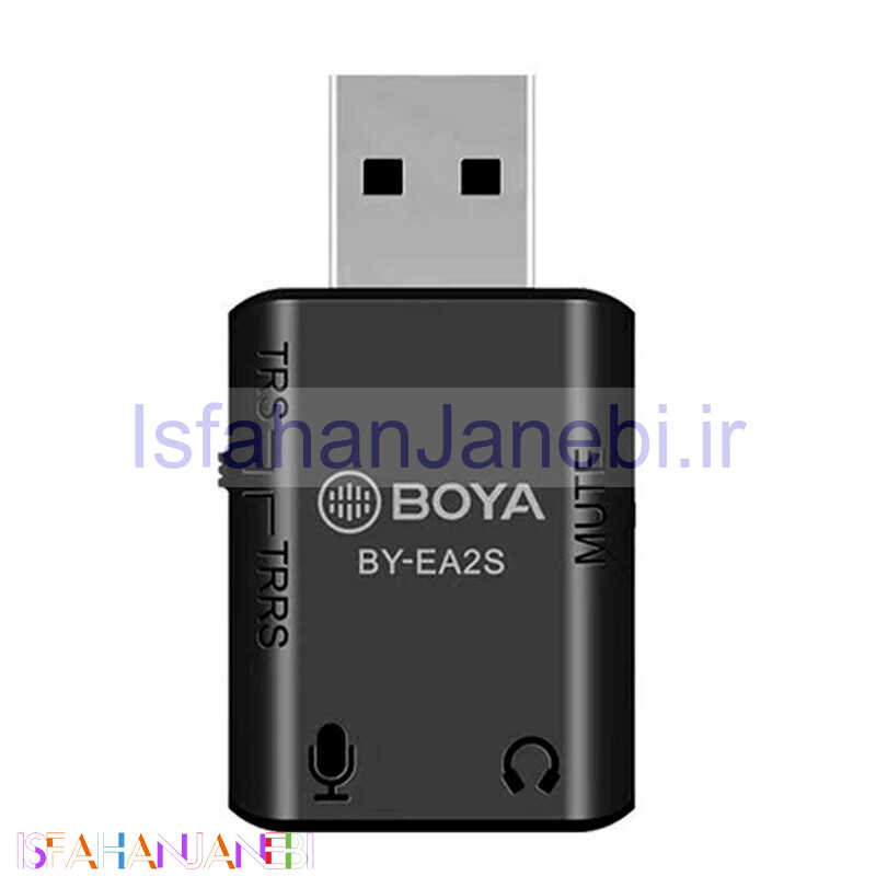 اصفهان جانبی-کارت صدا اکسترنال Boya BY-EA2S