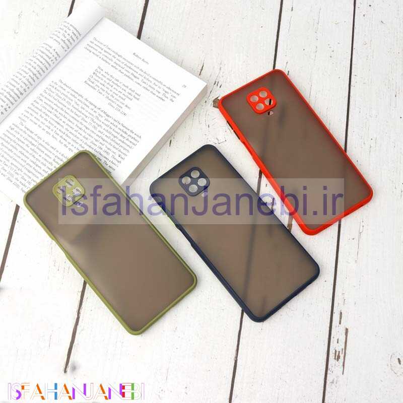 اصفهان جانبی-قاب PC مات محافظ لنز دار Xiaomi Redmi Note 9s / Note 9 Pro