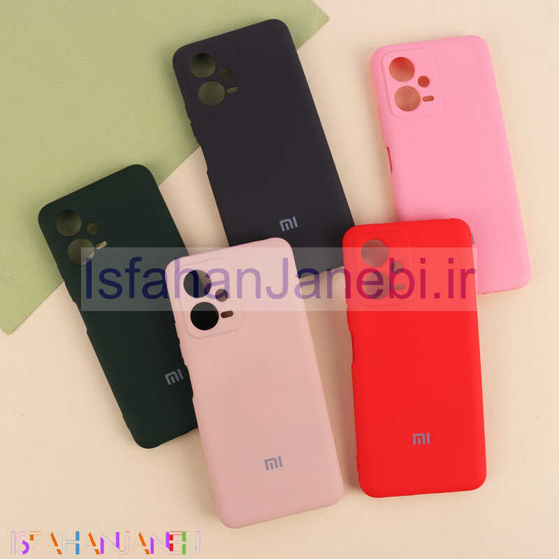 اصفهان جانبی-قاب سیلیکونی Highcopy زیربسته شیائومی Redmi Note 12 5G محافظ لنزدار