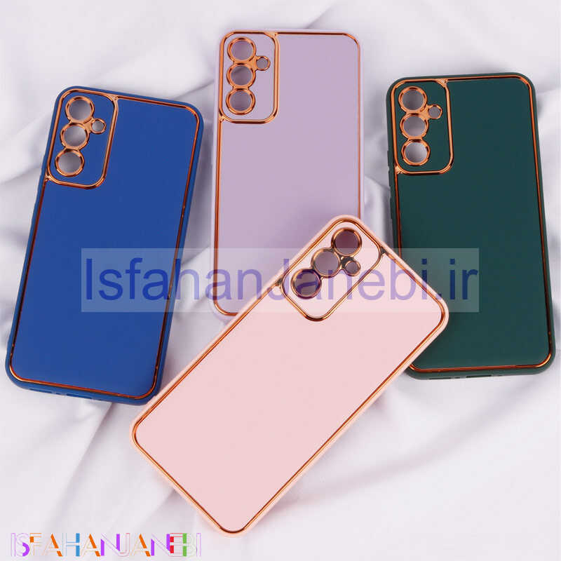 اصفهان جانبی-قاب چرمی My Case محافظ لنزدار Samsung Galaxy A34