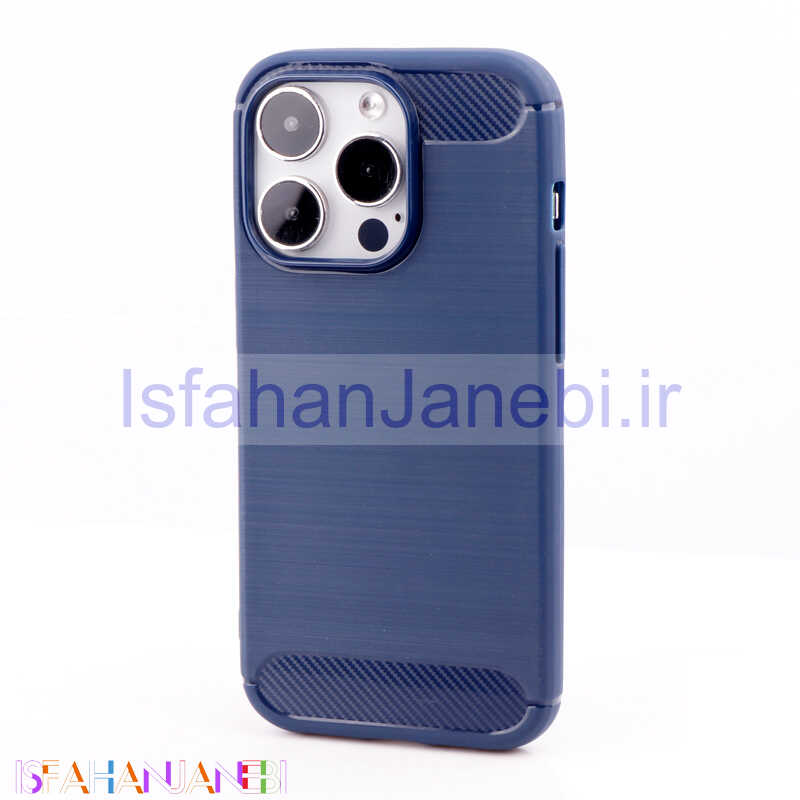 اصفهان جانبی-قاب Fiber Carbon ژله ای iPhone 14 Pro