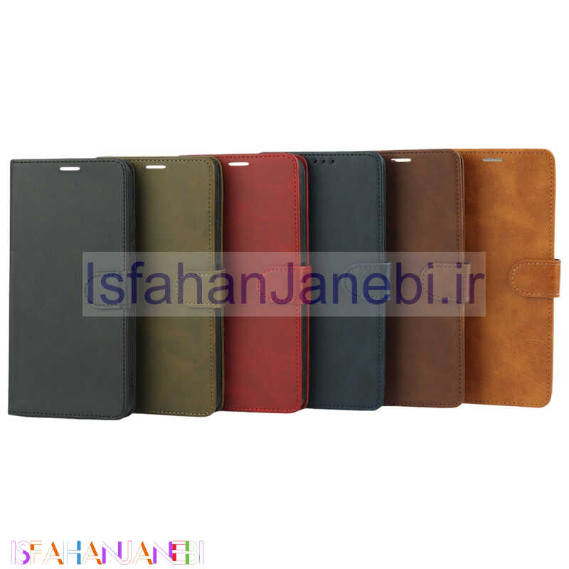اصفهان جانبی-کیف چرمی مگنتی محافظ لنزدار شیائومی Poco C65