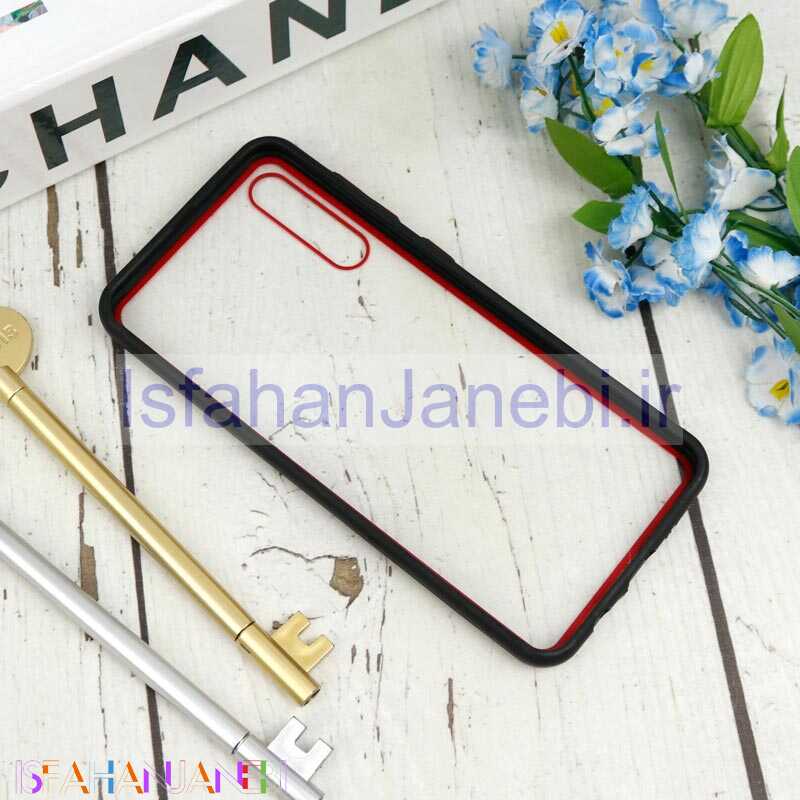 اصفهان جانبی-قاب PC شفاف دور دو رنگ Samsung Galaxy A30s / A50s