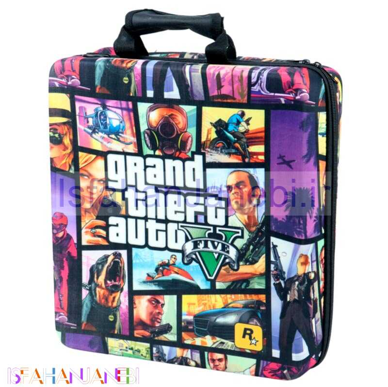اصفهان جانبی-کیف کنسول بازی PS4 طرح Grand Theft Auto V