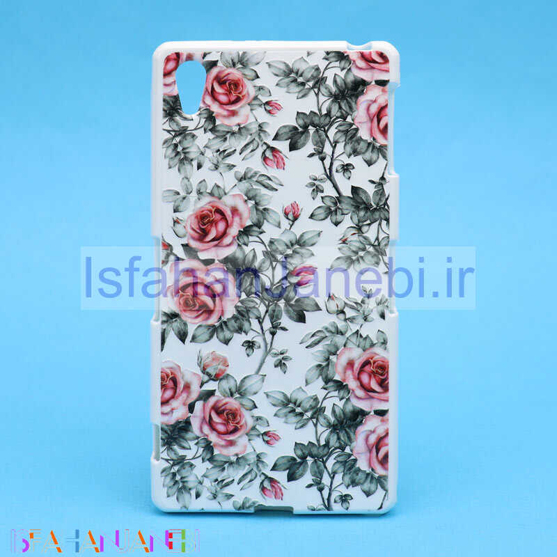 اصفهان جانبی-قاب فانتزی سفید طرح گل سونی Xperia Z2
