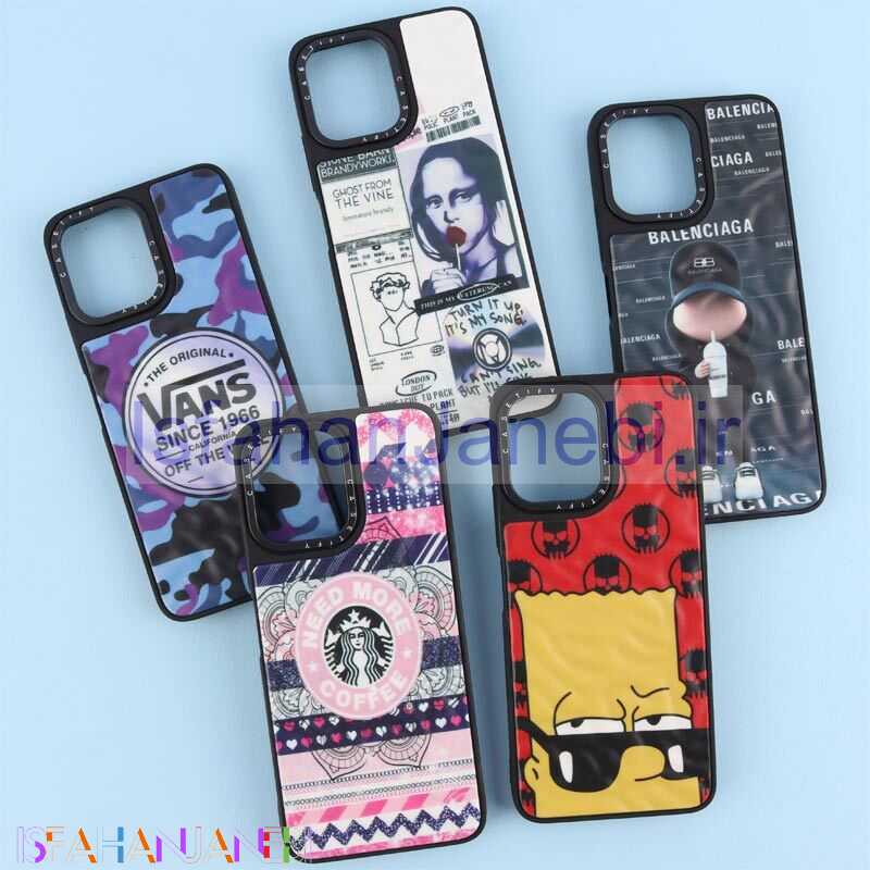 اصفهان جانبی-قاب موج آدامسی طرح دار Casetify شیائومی Redmi 12