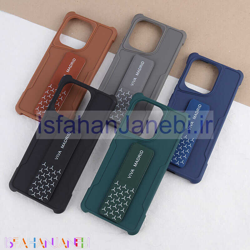 اصفهان جانبی-قاب سیلیکونی Viva Madrid شیائومی Redmi Note 13 4G هولدردار