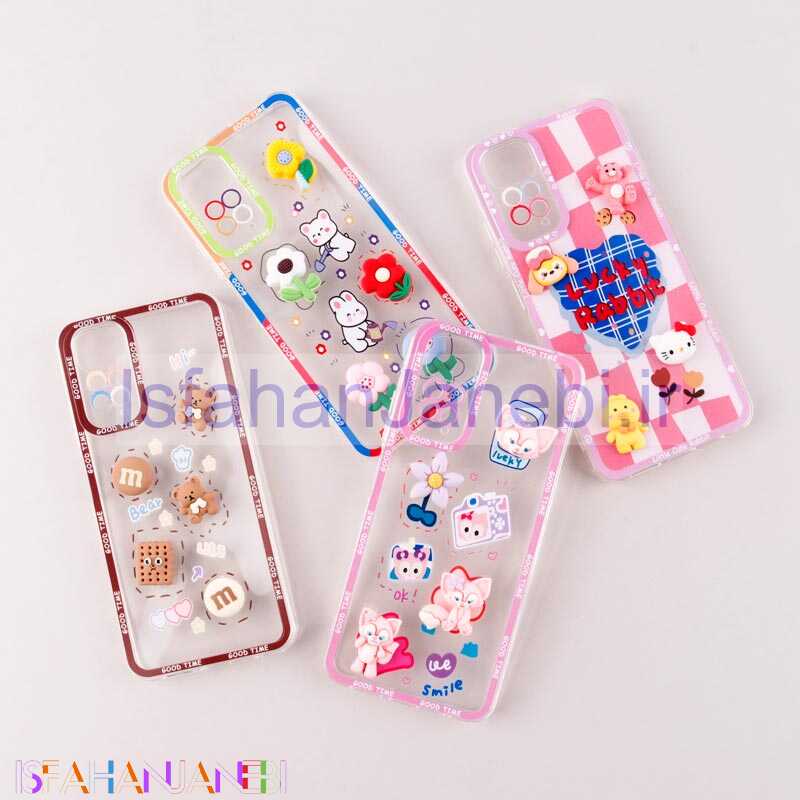 اصفهان جانبی-قاب عروسکی برجسته Good Time محافظ لنزدار Xiaomi Redmi Note 11 / 11s