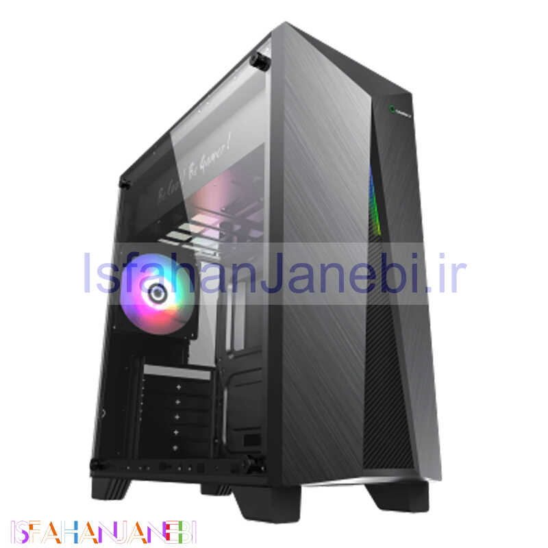 اصفهان جانبی-کیس کامپیوتر گیم مکس GameMax NOVA N6 RGB