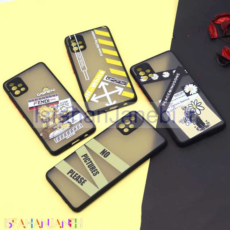 اصفهان جانبی-قاب PC مات طرحدار Samsung A51 کد2