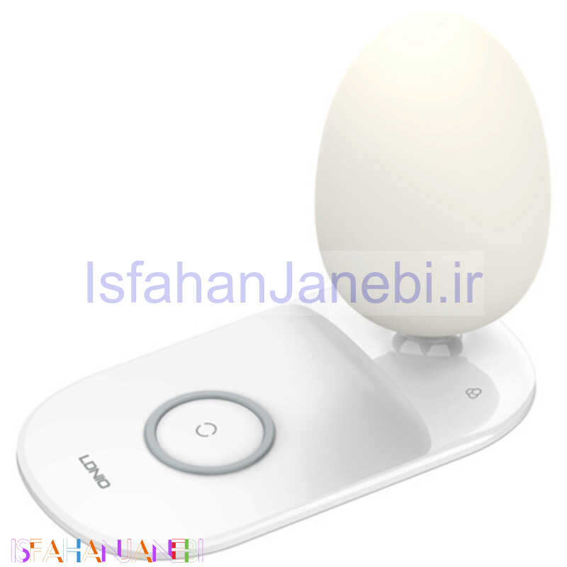 اصفهان جانبی-شارژر بی سیم و چراغ رومیزی Ldnio Y3 15W