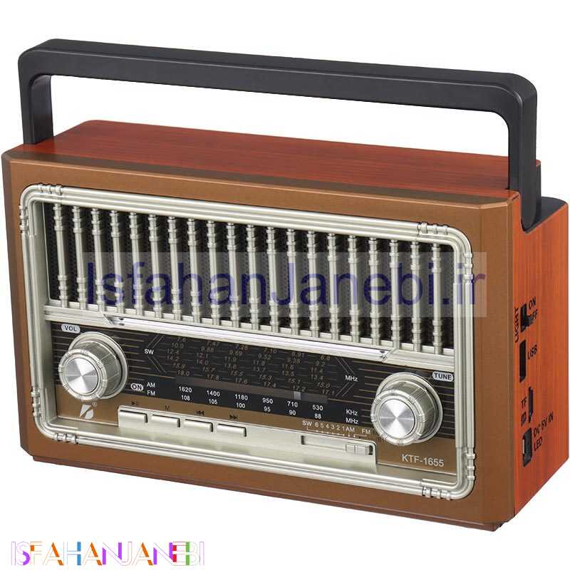 اصفهان جانبی-رادیو اسپیکر بلوتوثی رم و فلش خور KBroad KTF-1655