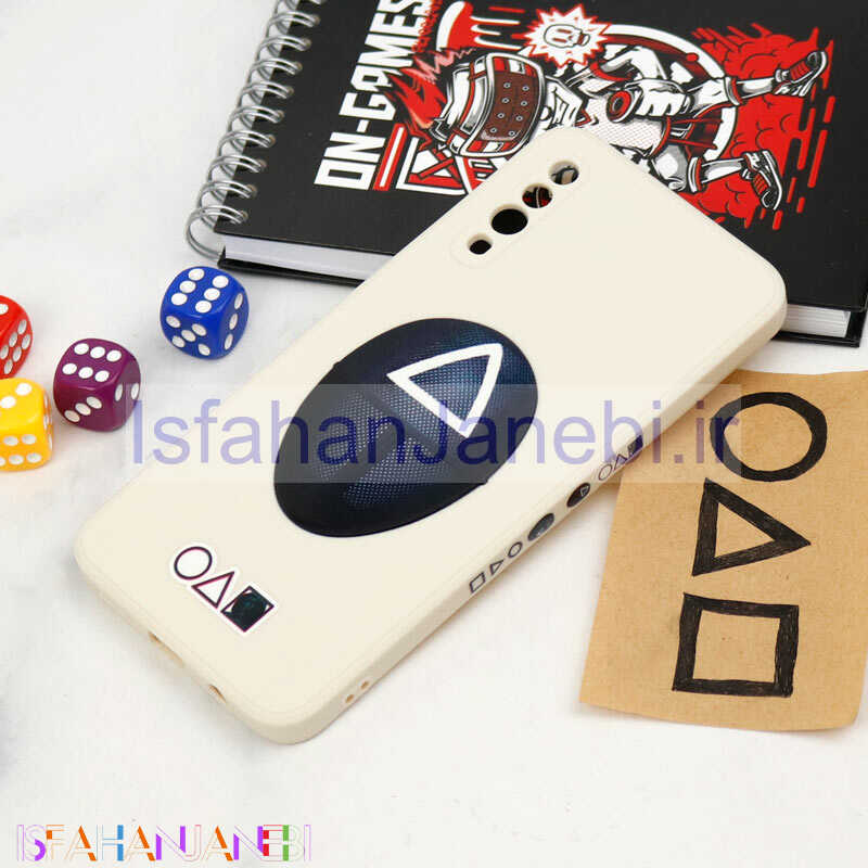 اصفهان جانبی-قاب سیلیکونی محافظ لنزدار طرح اسکویید گیم Samsung Galaxy A30s / A50s کد 6