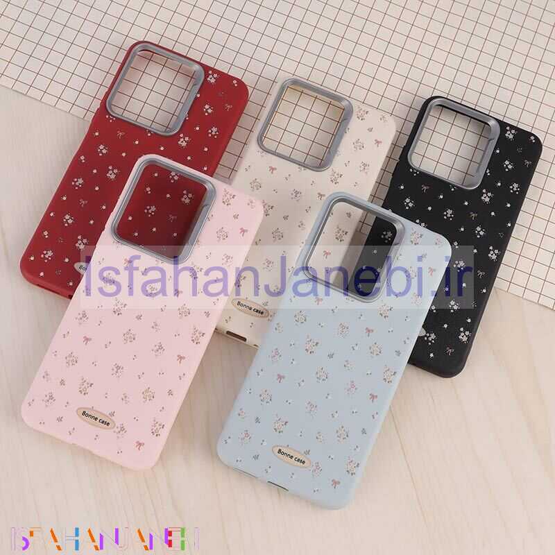 اصفهان جانبی-قاب چرمی ژله ای Bonne Case شیائومی Redmi 13C / Poco C65