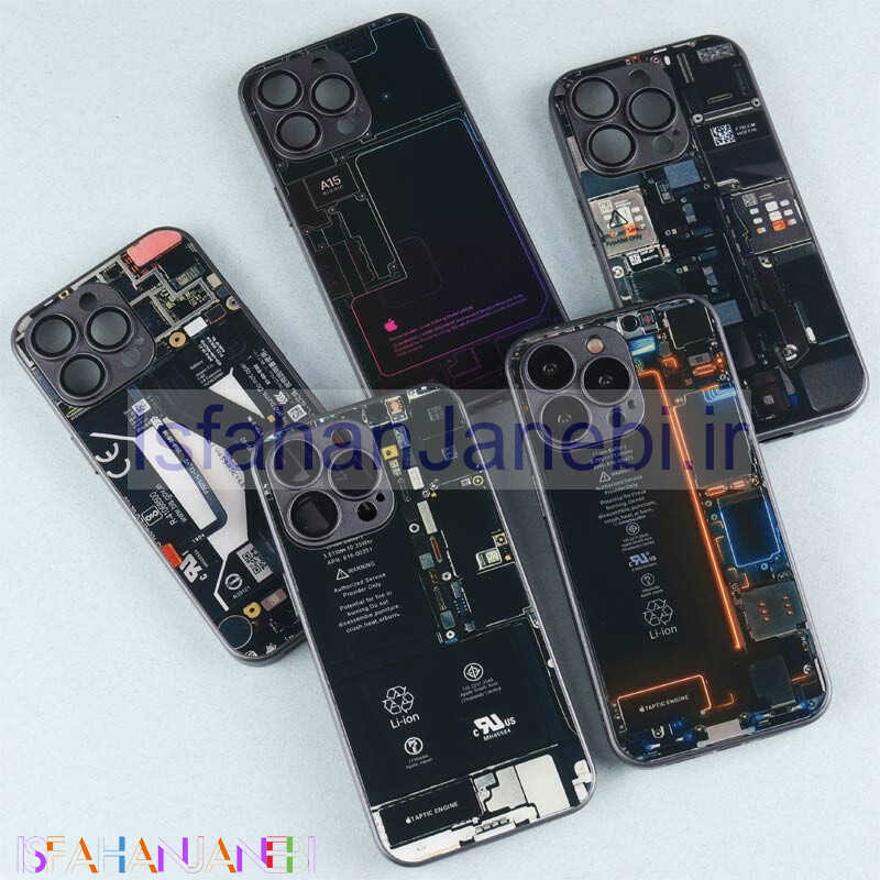 اصفهان جانبی-قاب PC طرح برد محافظ لنزدار iPhone 13 Pro