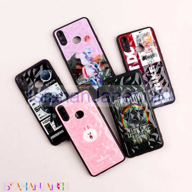 اصفهان جانبی-قاب طرحدار پشت برجسته محافظ لنزدار Samsung Galaxy A10s