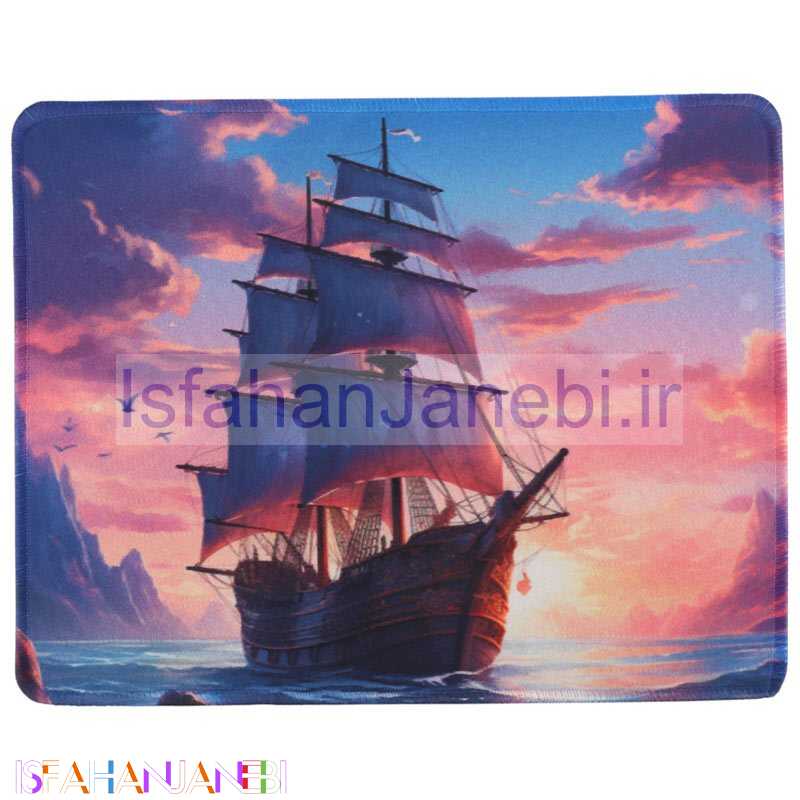 اصفهان جانبی-پد موس گیمینگ Logilily L-17 23*18cm طرح کشتی