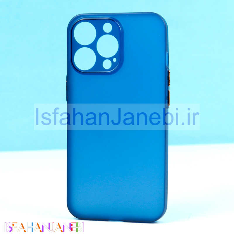 اصفهان جانبی-قاب مات ژله ای Ultra Thin محافظ لنزدار iPhone 13 Pro