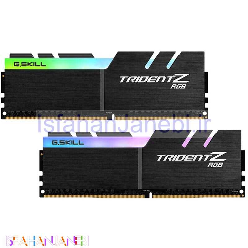 اصفهان جانبی-رم کامپیوتر G.SKILL TridentZ RGB DDR4 32GB 3200MHz CL14 Dual