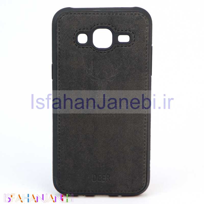 اصفهان جانبی-قاب چرمی طرح گوزن Samsung J5 مشکی