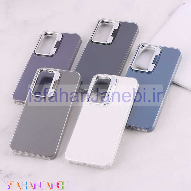 اصفهان جانبی-قاب Cyns Case سامسونگ Galaxy S24 FE کرکره ای استندشو