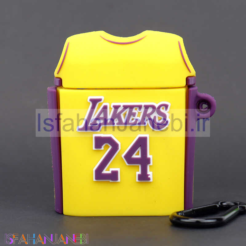 اصفهان جانبی-محافظ ایرپاد سیلیکونی عروسکی Lakers24 زرد