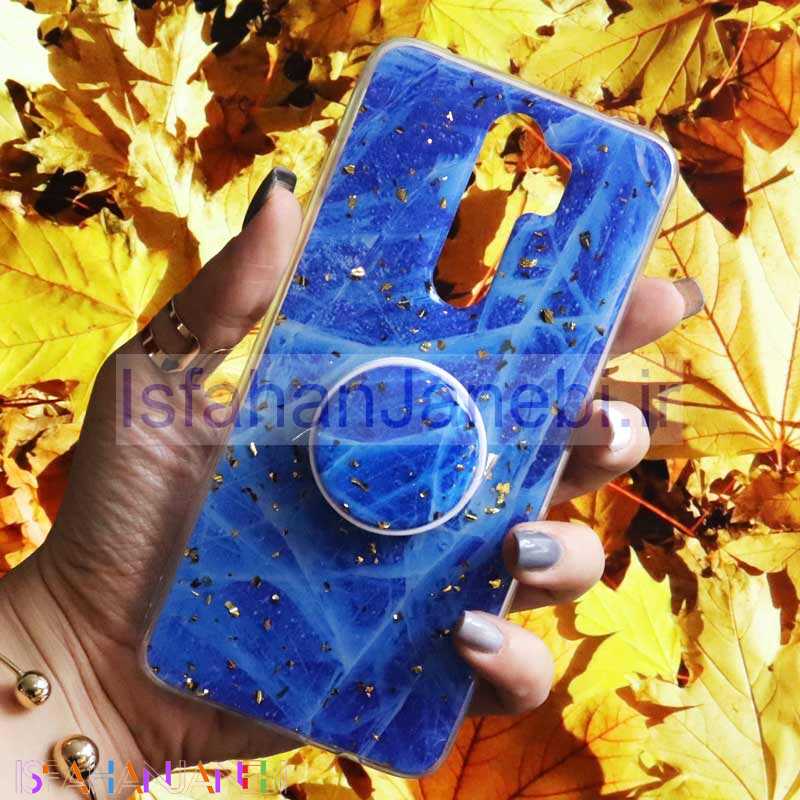 اصفهان جانبی-قاب رنگین کمانی پاپ سوکت دار خرچنگی کد6 شیائومی Redmi Note 8 Pro