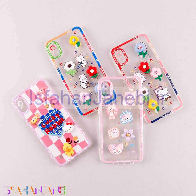 اصفهان جانبی-قاب عروسکی برجسته Good Time محافظ لنزدار Samsung Galaxy A10