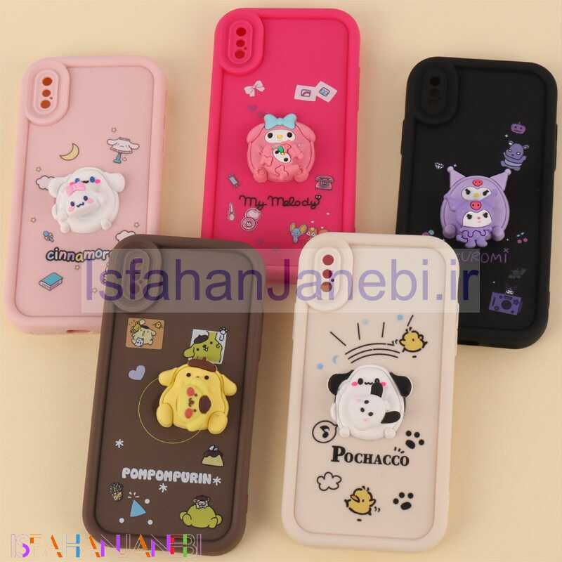 اصفهان جانبی-قاب سولید آیفون X / XS اسپینردار محافظ لنزدار