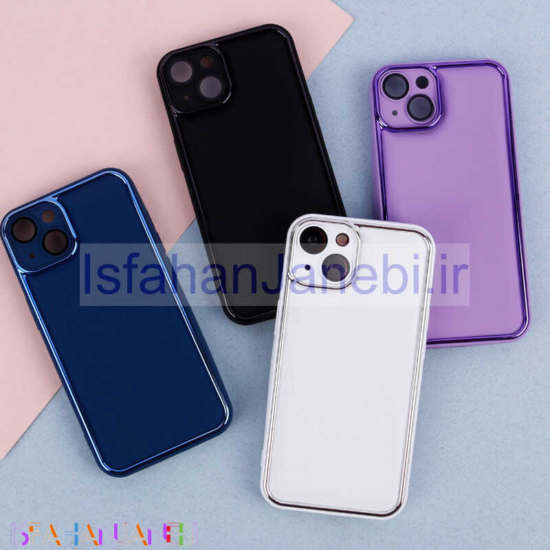 اصفهان جانبی-قاب دور براق رینگی محافظ لنزدار iPhone 13
