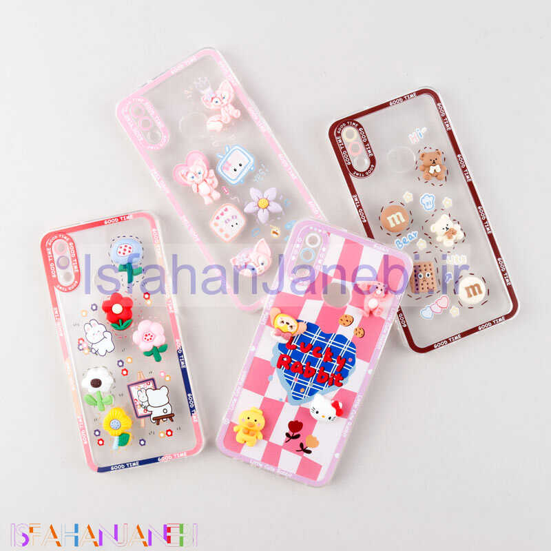 اصفهان جانبی-قاب عروسکی برجسته Good Time محافظ لنزدار Samsung Galaxy A10s