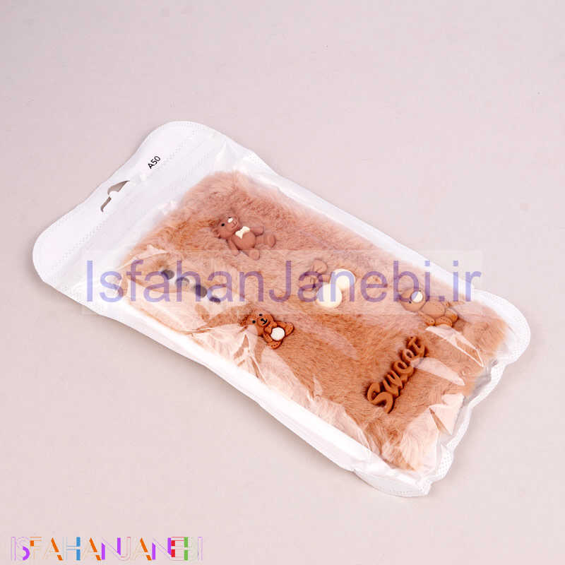 اصفهان جانبی-قاب فانتزی عروسکی پشمالو محافظ لنزدار Samsung Galaxy A50