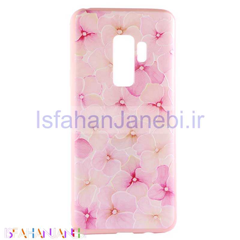 اصفهان جانبی-قاب فانتزی طرح دار صورتی کد2 سامسونگ Samsung S9 Plus